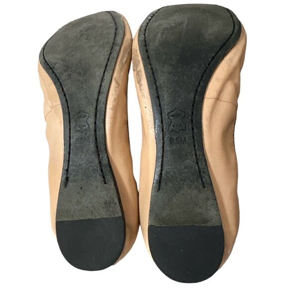 Tory Burch Carolines Tan leather and Black Accents 9.5 - Picture 6 of 8